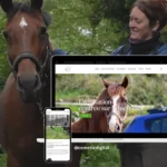 Réalisation du site Web d'une petite école d'équitation positive en Bretagne